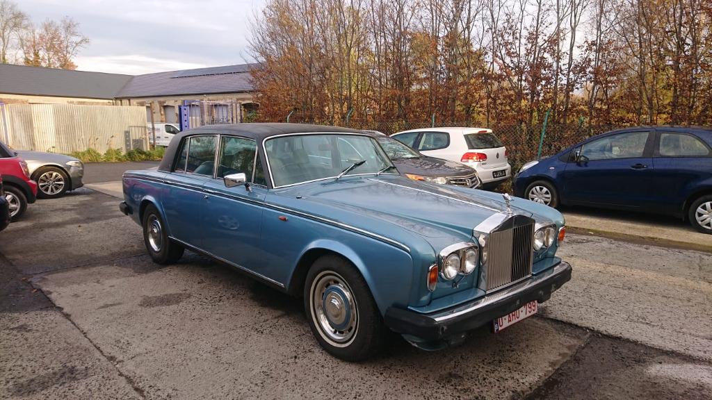 Rolls royce silver shadow 6700cc 1979 150000km ancêtre, Auto's, Rolls-Royce, Automaat, 4 deurs, Achterwielaandrijving, Beige