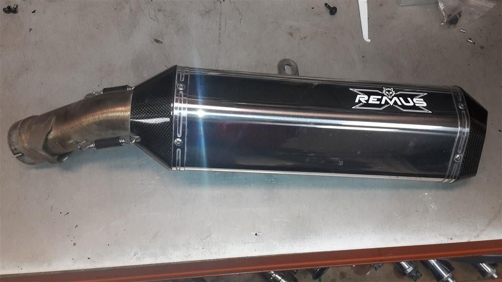 BMW R1200R remus uitlaatdemper model 2010 - 2013, Motoren, Ophalen of Verzenden, Gebruikt