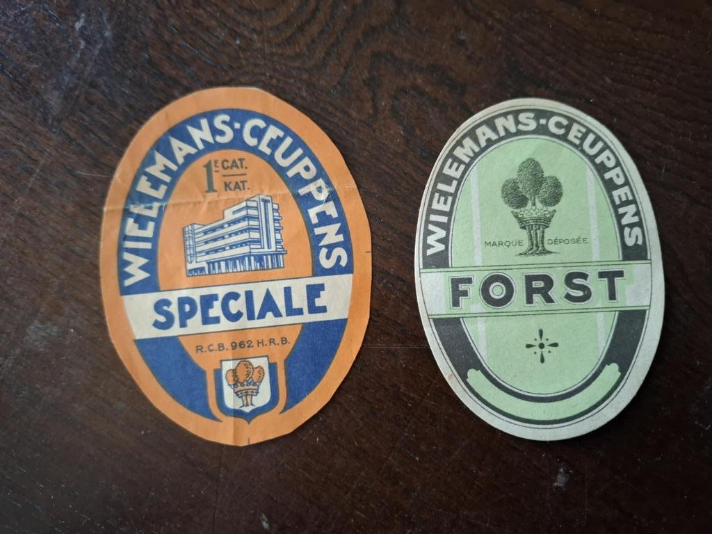 Etq Speciale /Forst Br Wielemans, Collections, Envoi, Utilisé, Autres types, Autres marques