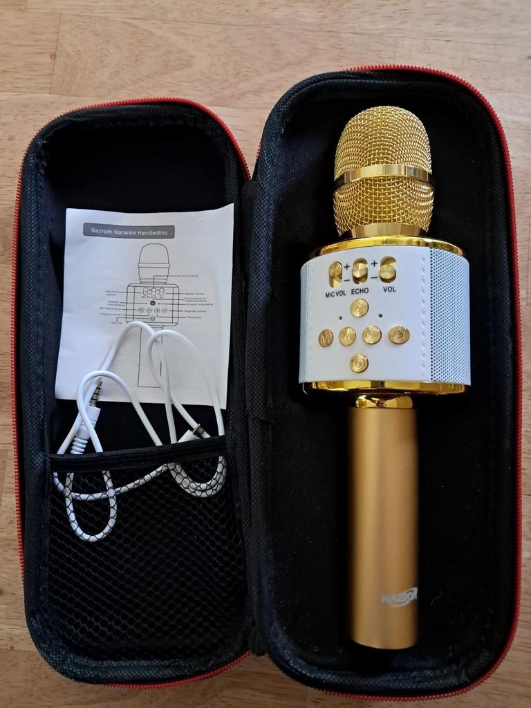 Microphone de karaoké flambant neuf, Enfants & Bébés, Enlèvement ou Envoi, Comme neuf