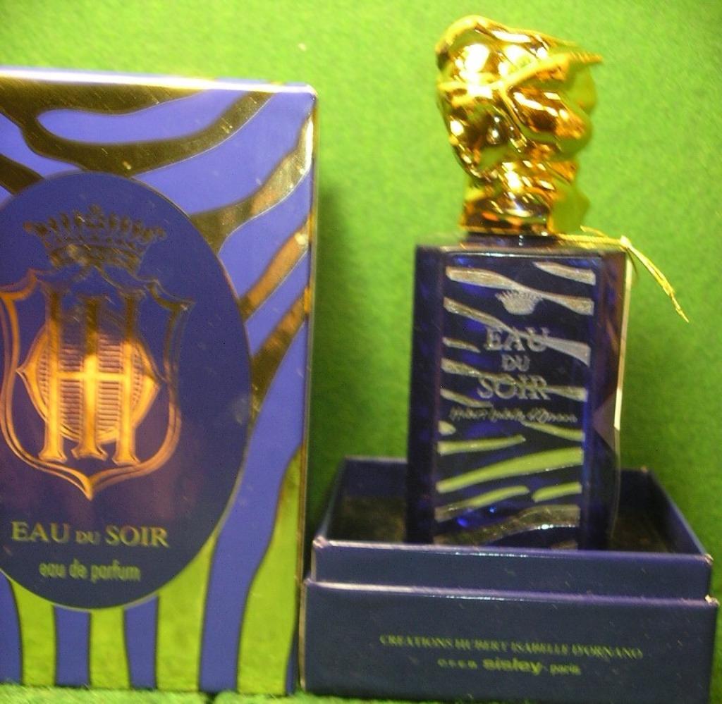 FLACON DE PARFUM COLLECTOR"EAU DU SOIR"SISLEY"SAVANNA"VIDE, Enlèvement ou Envoi, Comme neuf, Bouteille de parfum
