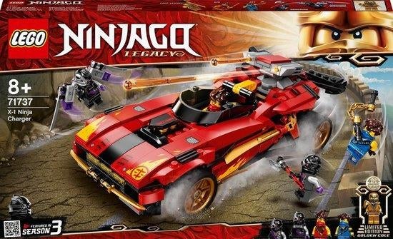 Lego 71737 Ninjago Legacy X1 Ninja Charger, Ophalen of Verzenden, Zo goed als nieuw, Complete set, Lego