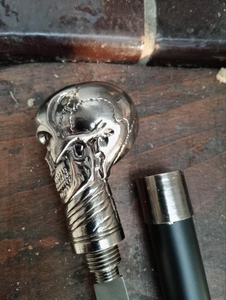 Stok met schedel/schedel, Diversen, Ophalen of Verzenden