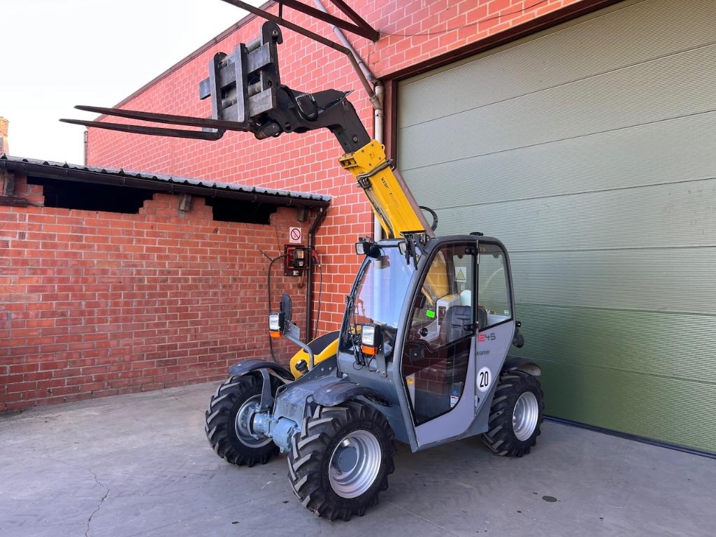 Verreiker Kramer 1245, Enlèvement, Chariot télescopique