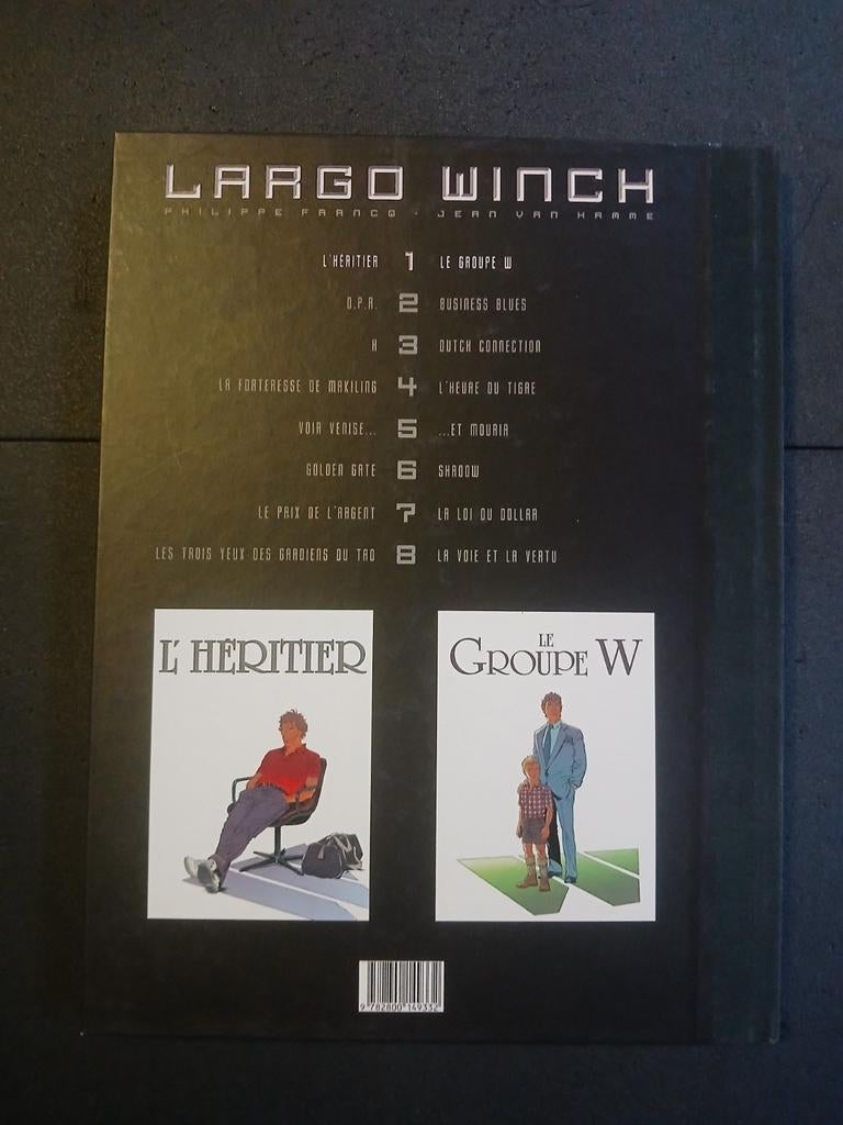 Bd largo winch collection le soir 1, Livres, Enlèvement ou Envoi