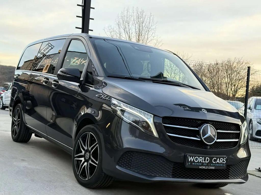 Mercedes-Benz V-Klasse 300 d L2 TVAC*BTWIN DOUBLE CAB. CAM36, Auto's, Automaat, Zwart, Bedrijf, Lichtsensor