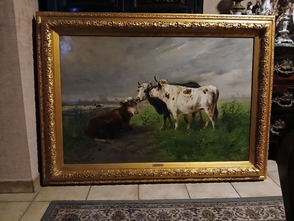 Schilderij Henry Schouten, Antiquités & Art, Art | Peinture | Classique, Enlèvement