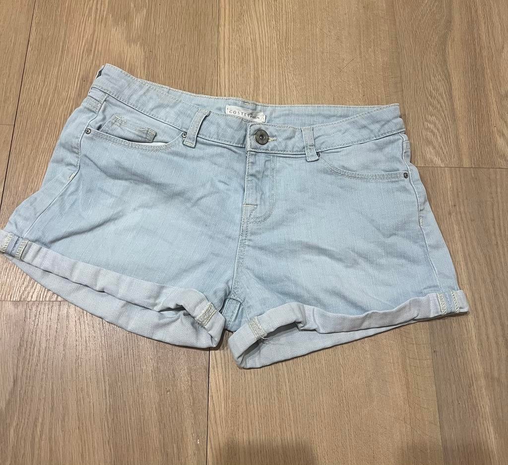 Costes blauwe zomershort maat S, Ophalen of Verzenden, Zo goed als nieuw, Maat 36 (S)