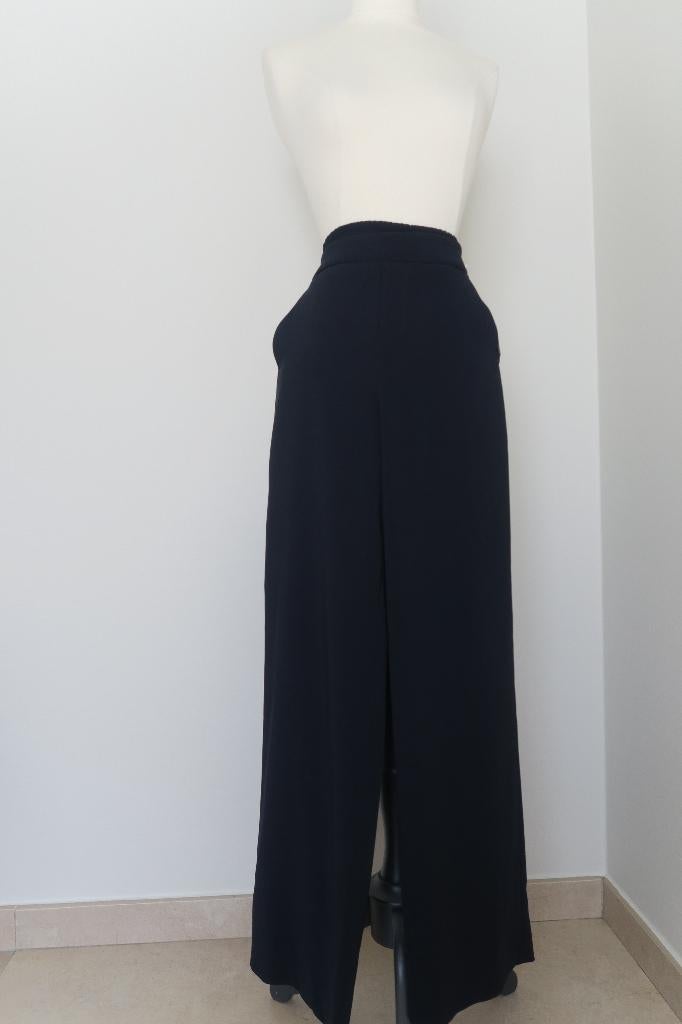 Navyblauwe losse broek - Xandres - M 36, Blauw, Ophalen of Verzenden, Zo goed als nieuw, Maat 36 (S)