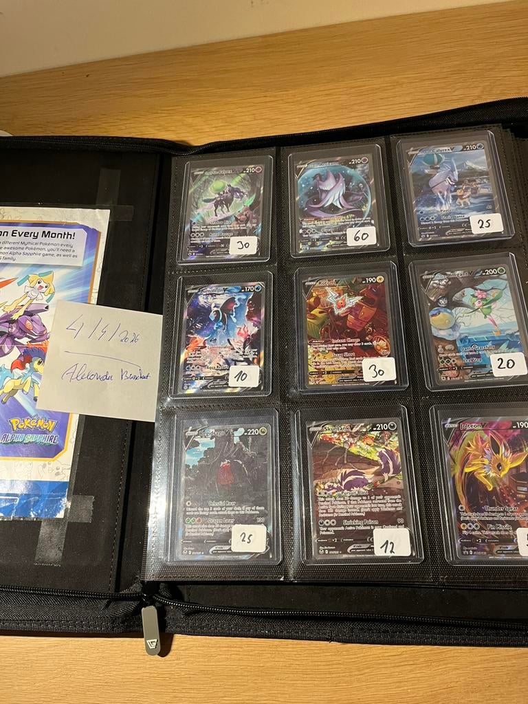 Pokemon Kaarten | Binder Update|., Hobby en Vrije tijd, Ophalen, Zo goed als nieuw