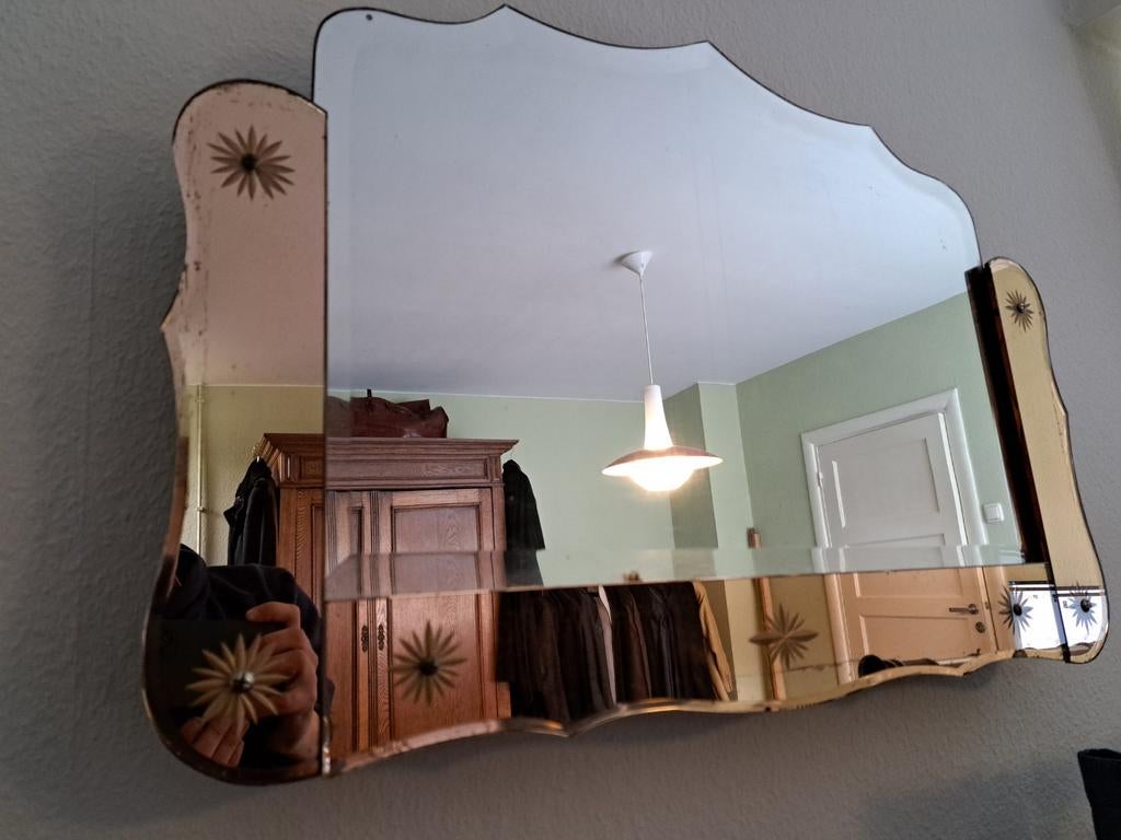 Antieke venetiaanse spiegel, Ophalen of Verzenden