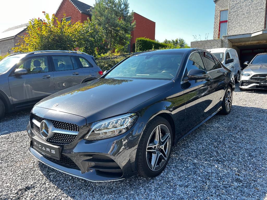 MERCEDES C180d Facelift AMG Line Cuir Camera Carnet GARANTIE, Essai à domicile, Achat, Commande vocale, Entreprise