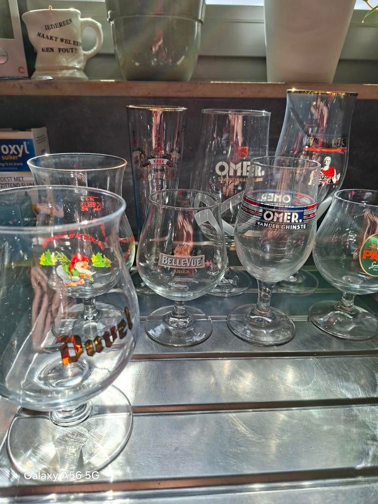 Bierglazen, Verzamelen, Ophalen