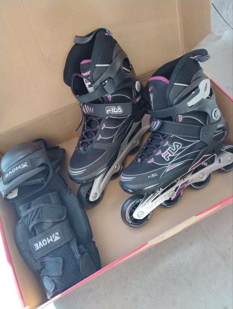 Inline skates merk Fila maat 41, Enlèvement