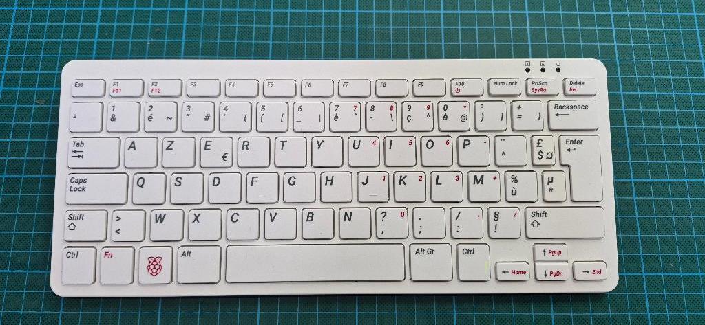 Raspberry Pi 400 - AZERTY - État Nickel, Computers en Software, Broadcom BCM2711 quad-core Cortex-A72 64-bit SoC @ 1.8GHz, Minder dan 2 Ghz