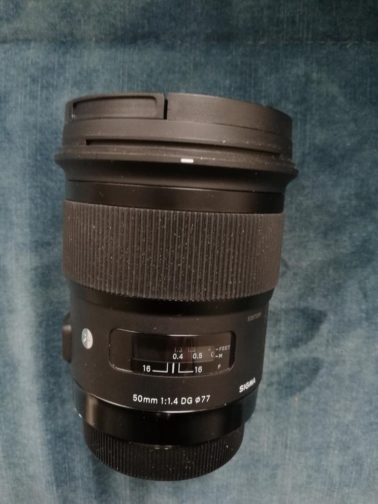 Sigma 50mm f/1.4 DG HSM (A) Canon
, als nieuw, Audio, Tv en Foto, Foto | Lenzen en Objectieven, Ophalen of Verzenden, Zo goed als nieuw