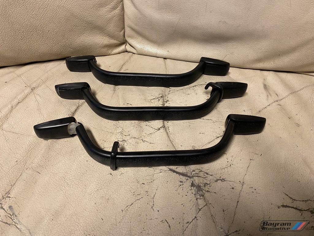 Bmw E28 hendel set dak hemel handgreep zwart hendel 5-serie, -, Utilisé, -, Enlèvement ou Envoi