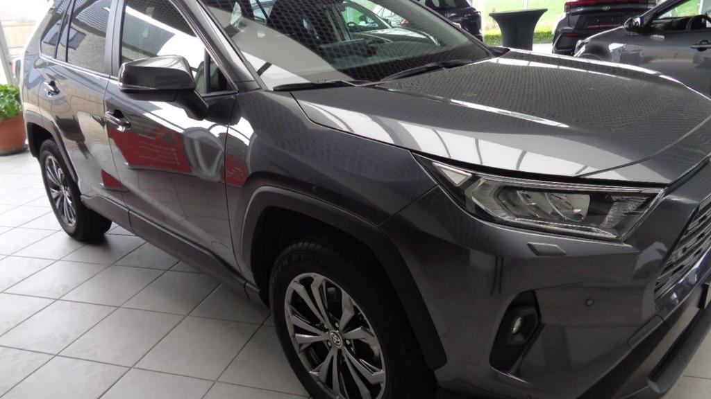 Toyota RAV4 DYNAMIC HYBRIDE + LEDER (automatique), Autos, Toyota, Cuir, 2487 cm³, 129 g/km, Carnet d'entretien