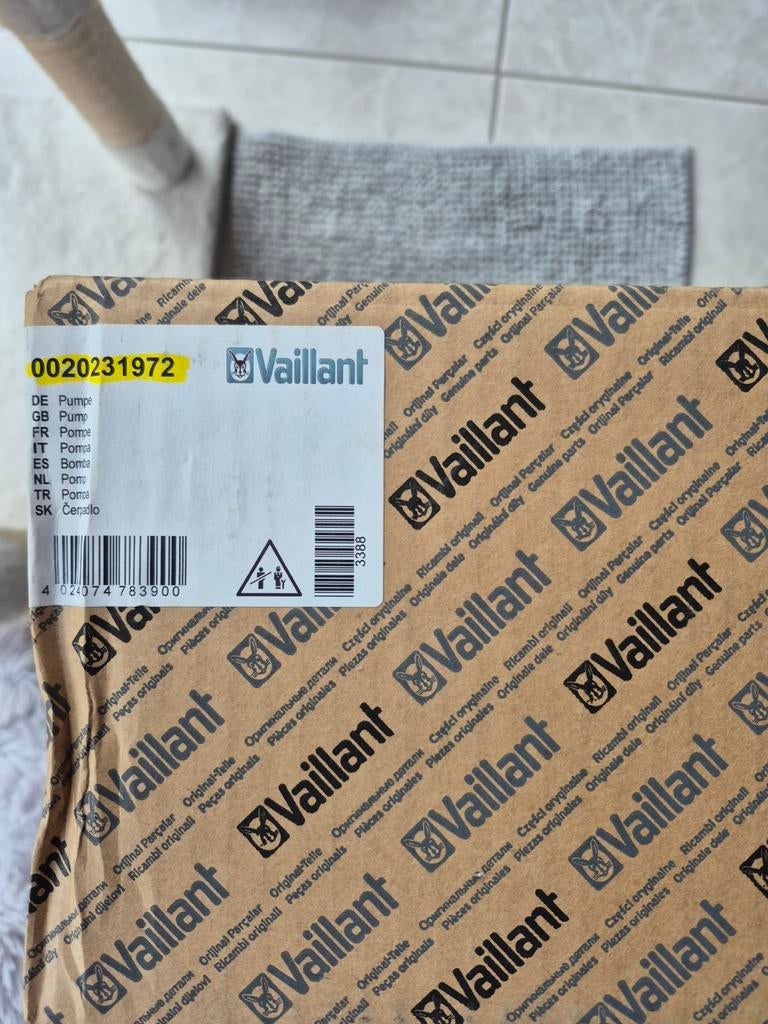 Pompe Vaillant 0020231972, Enlèvement ou Envoi