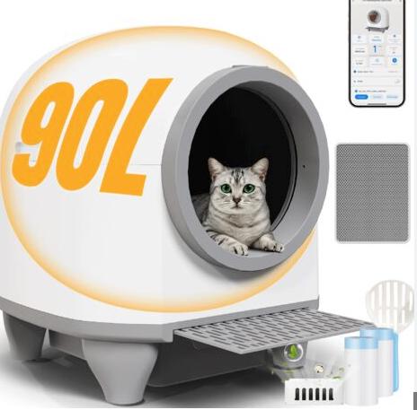 litiere autonettoyante, Neuf, Ouvert, Enlèvement, Autonettoyant