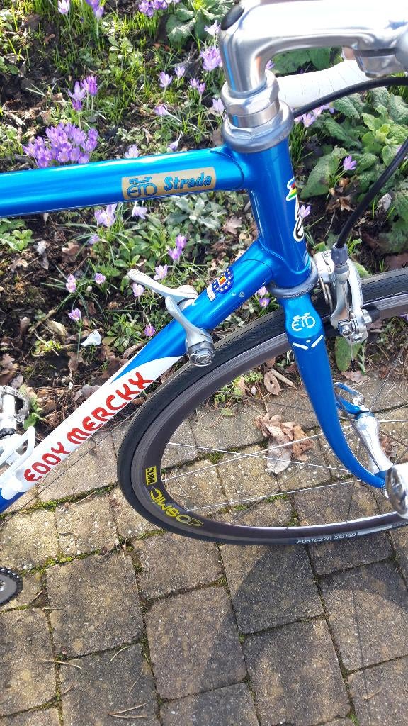 Fiets Eddy Merckx Retro, Fietsen en Brommers, 28 inch, Zo goed als nieuw, 15 tot 20 versnellingen, 53 tot 57 cm