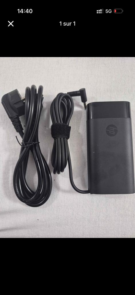 Chargeur hp 90w fast charge, Informatique & Logiciels, Chargeurs d'ordinateur portable, Enlèvement ou Envoi, Neuf