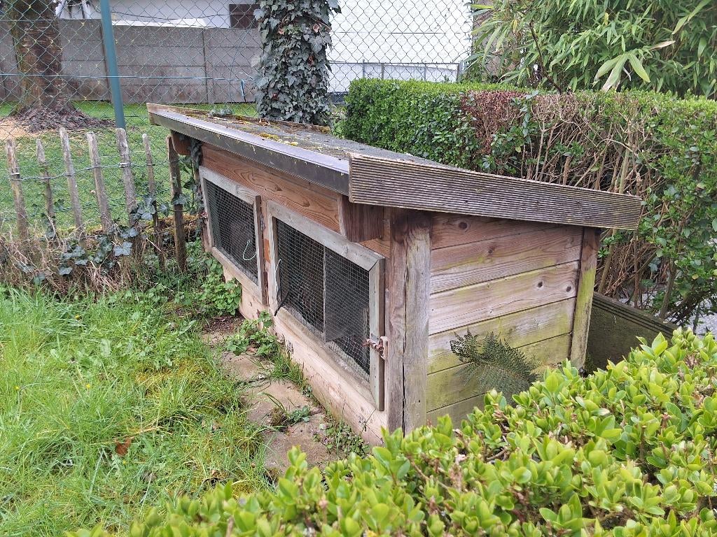 Konijnenhok, Dieren en Toebehoren, Ophalen, 90 cm of meer, Konijn, Hok