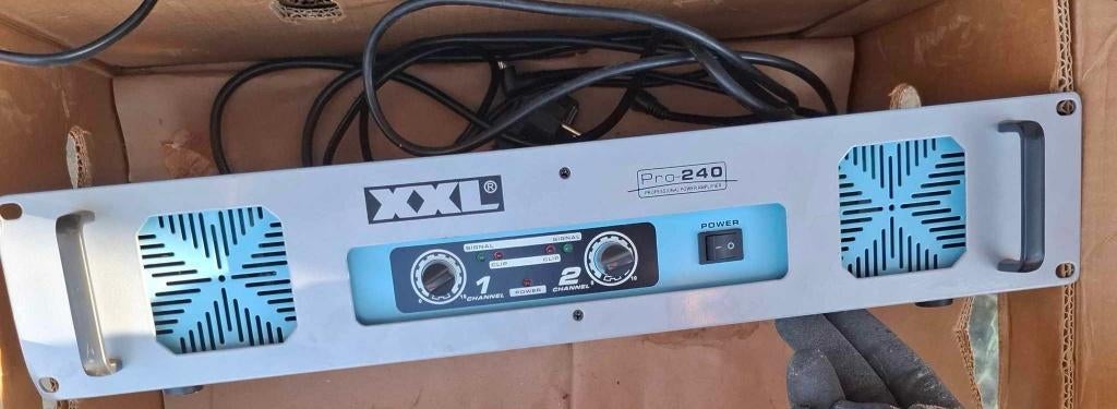 Ampli Sono XXL PRO-240 – 2x120W, Enlèvement, Utilisé, Moins de 500 watts, Sono