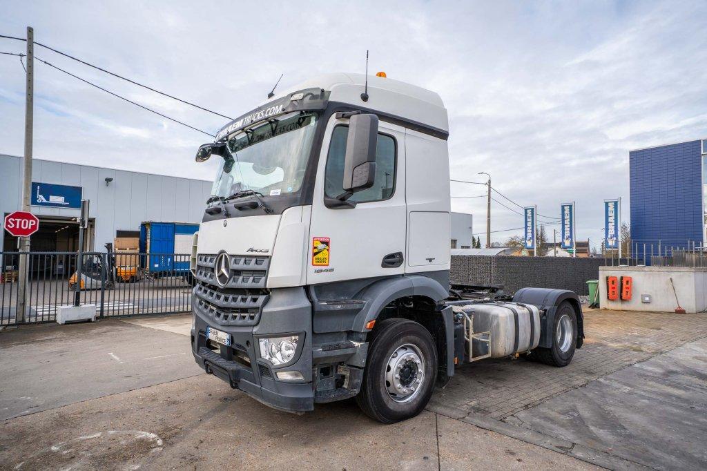 Mercedes-Benz AROCS 1845 BLS + KIPHYDR. (bj 2016), Auto's, Vrachtwagens, Automaat, Achterwielaandrijving, Euro 6, Wit