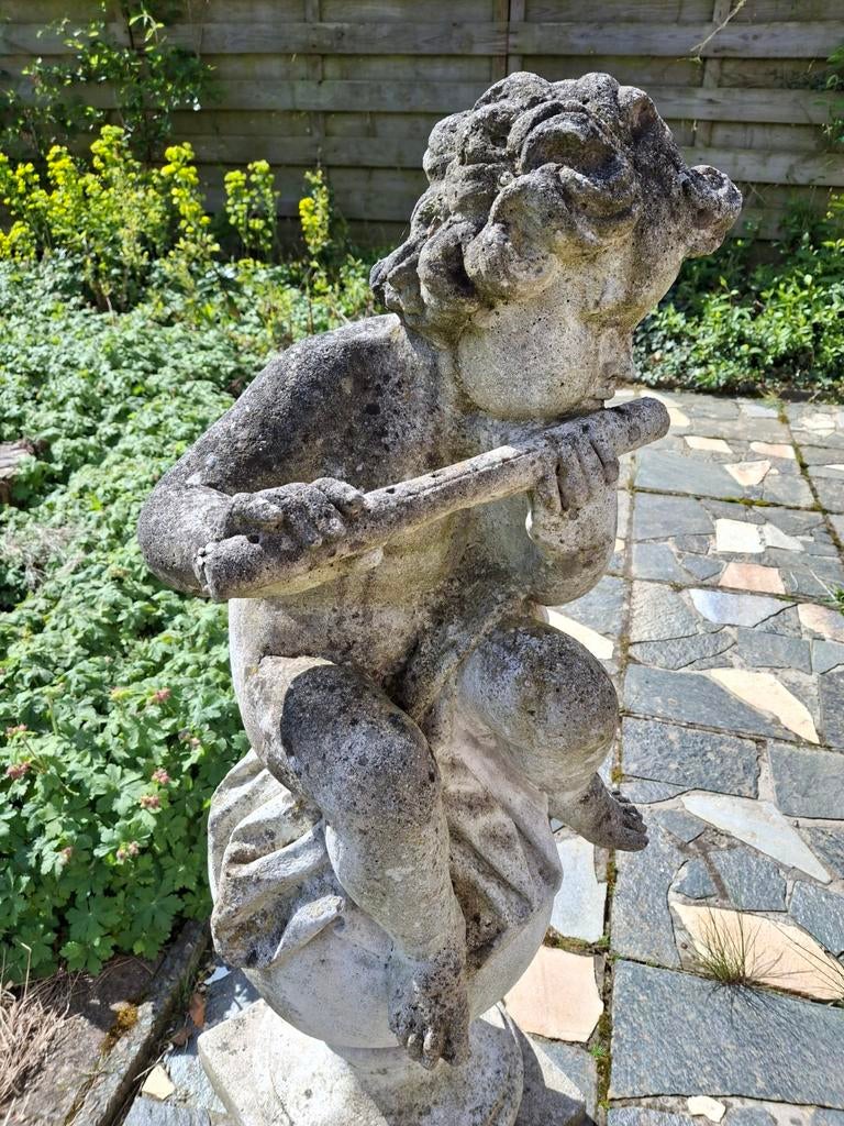 Statue de jardin avec belle patine, Jardin & Terrasse, Enlèvement, Béton
