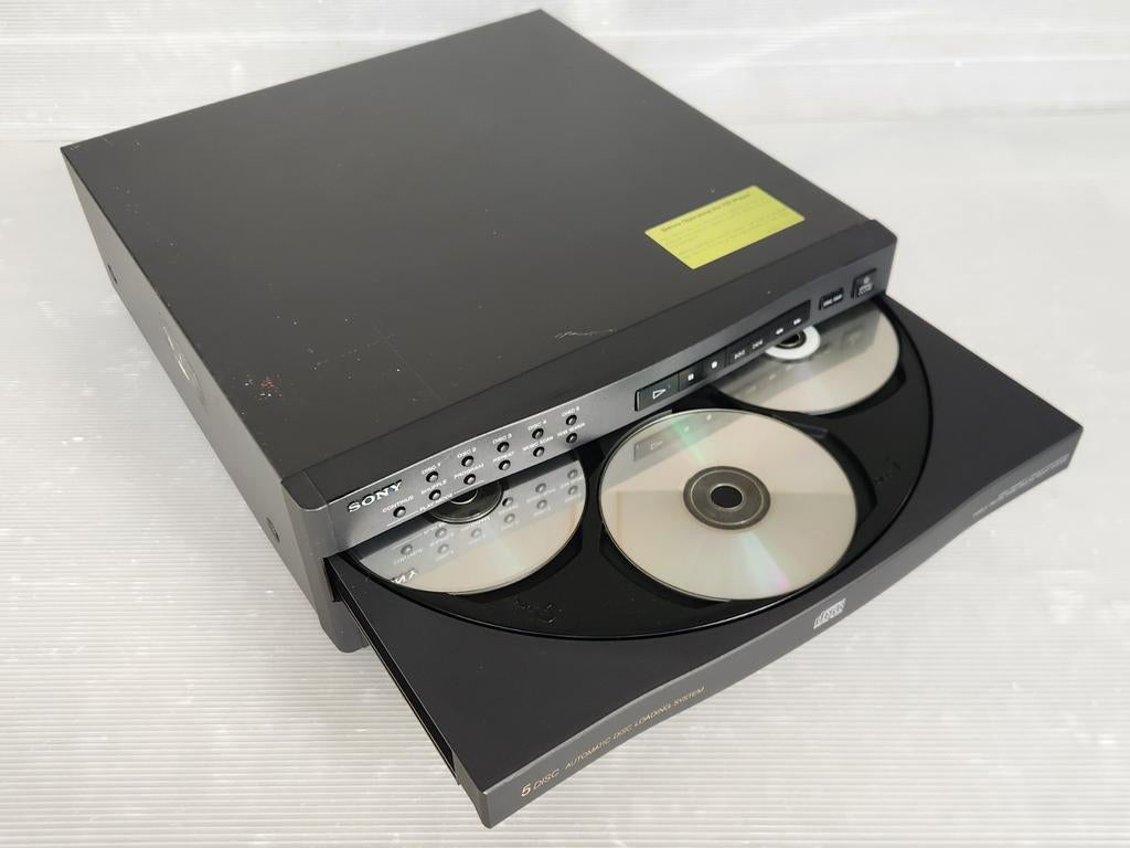 5 CD speler carrousel Sony Perfect, Audio, Tv en Foto, Cd-spelers, Ophalen, Gebruikt, Wisselaar