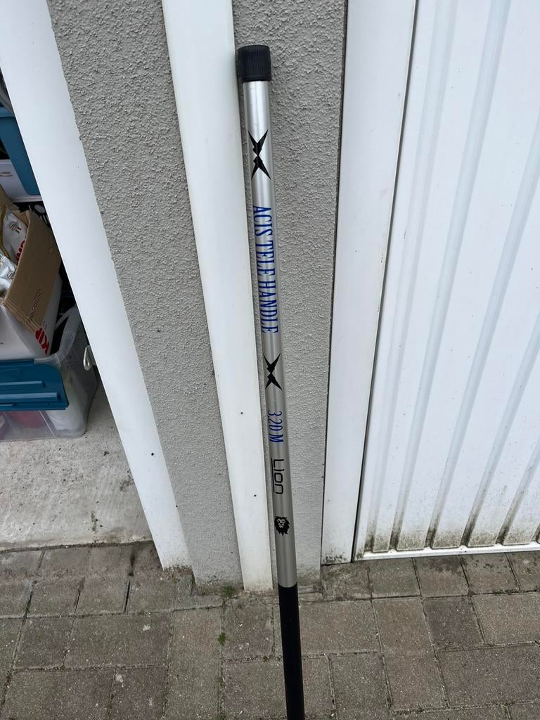 Stok schepnet carbon, Ophalen, Gebruikt