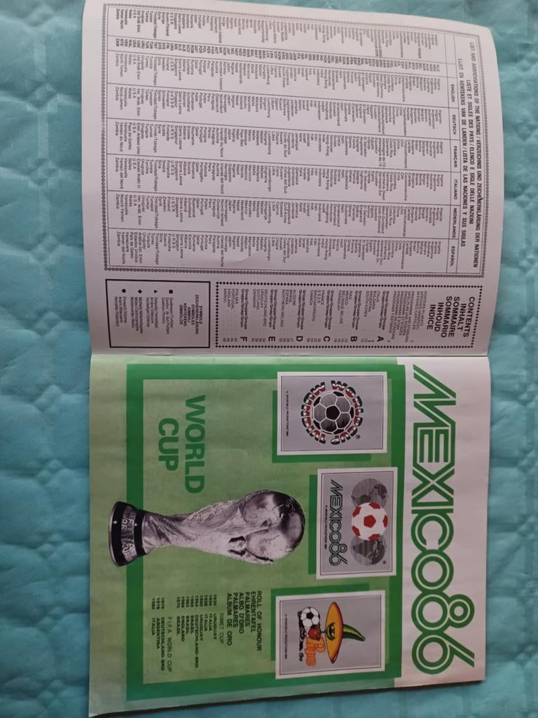 Album panini football coupe du monde Mexico 1986, Ophalen of Verzenden