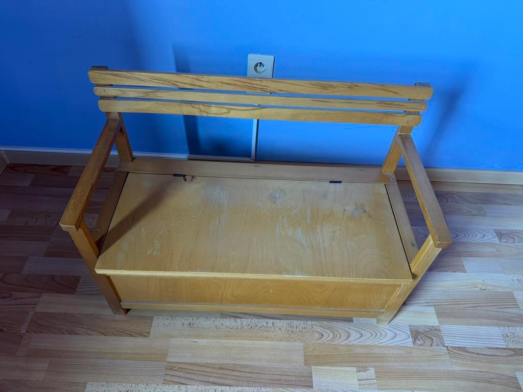 Petit banc coffre +| 1 m, Enlèvement ou Envoi, Utilisé