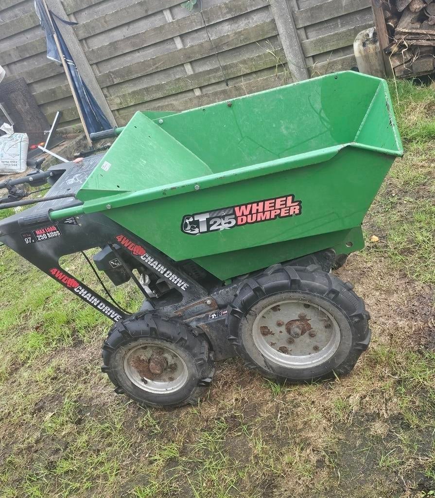 Sterke kruiwagen met benzine motor, Jardin & Terrasse, Brouettes, Enlèvement