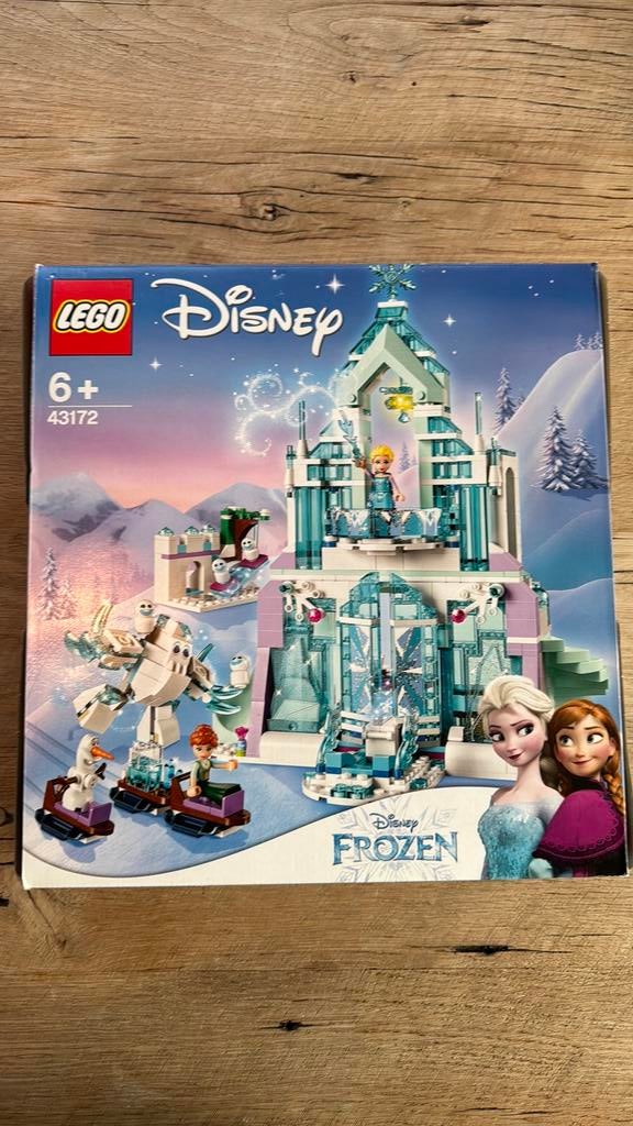 Lego frozen kasteel 43172, Ophalen, Zo goed als nieuw, Lego