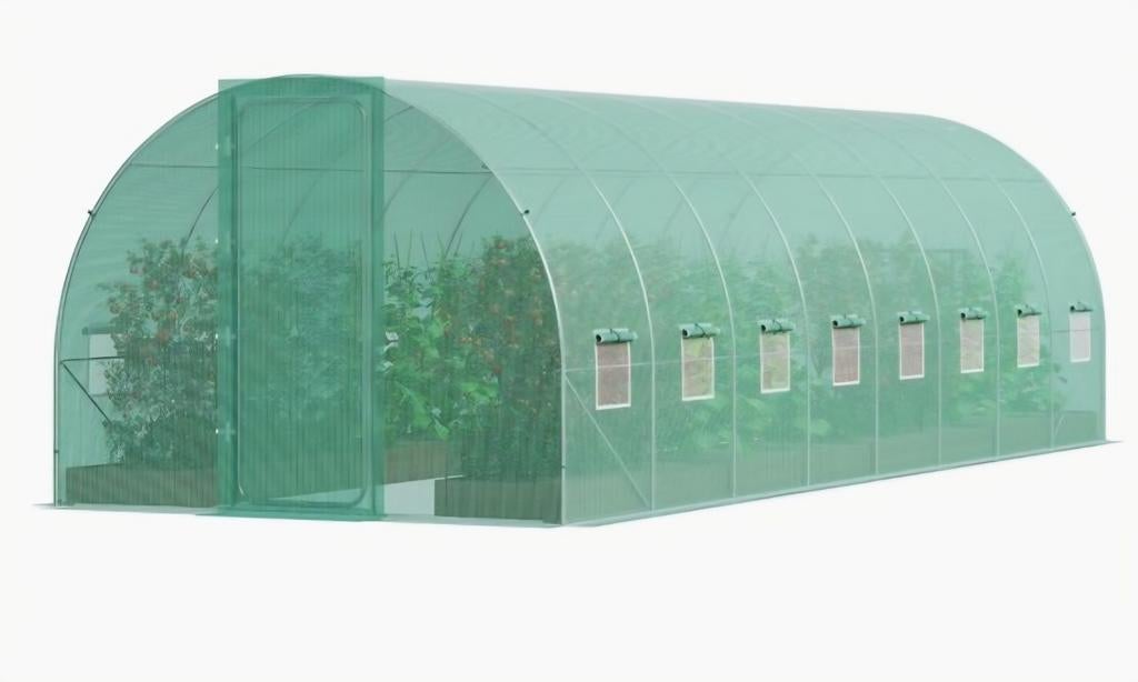 Mega tunnelserre, Ophalen, Folie, Staal