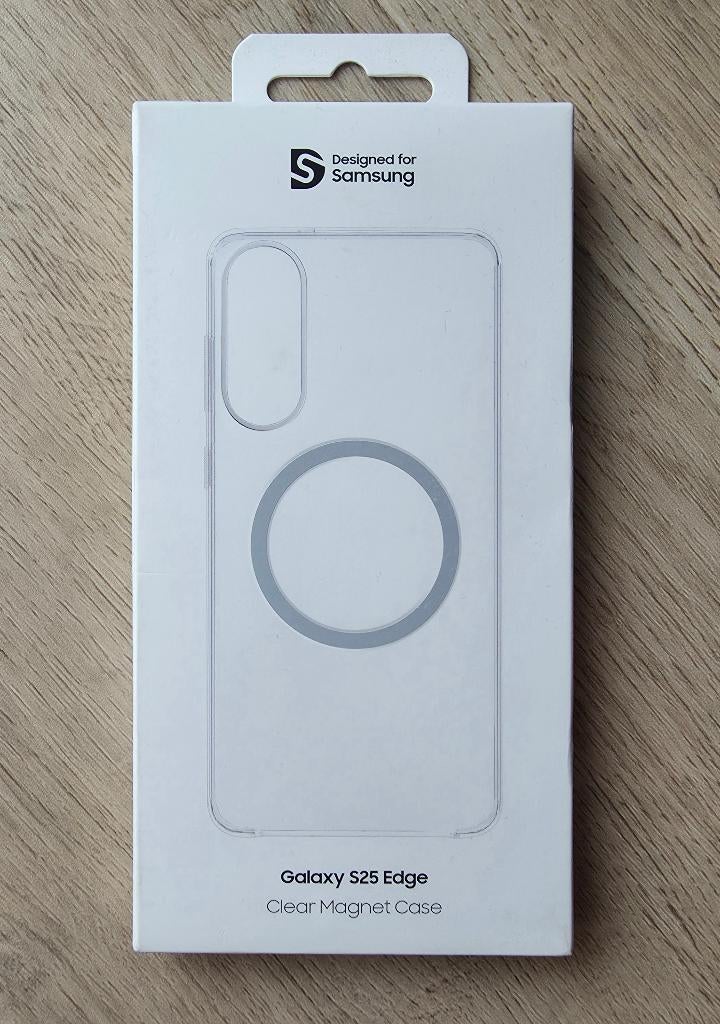 Coque Samsung originale S25 Edge Galaxy Clear Case Magnet, Enlèvement, Neuf