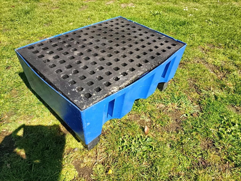 Olie opvangbak/ lekbak, Ophalen