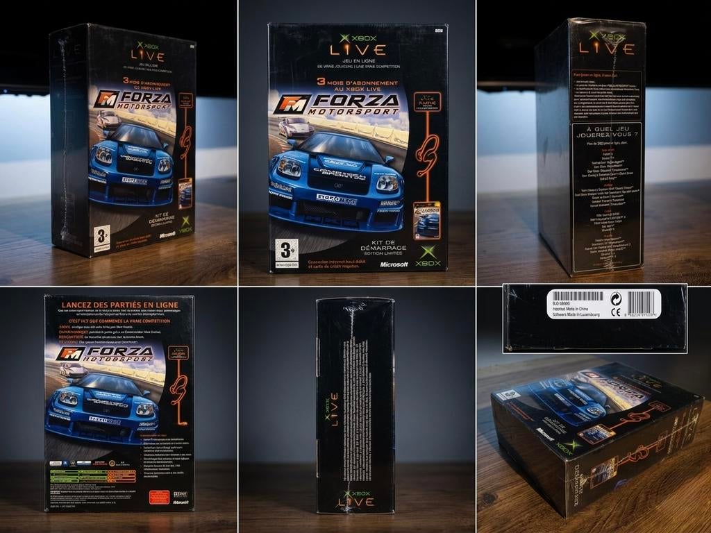 Collector xbox forza motorsport 1 Xbox original