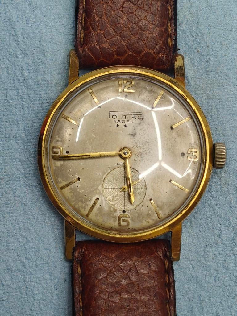 pontiac horloge oud met chronograph., Enlèvement