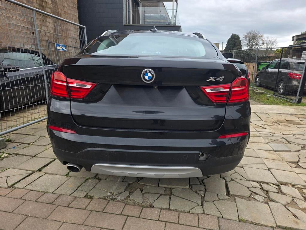 Bmw x4d xdrive, Auto's, Automaat, Zwart, Leder, Bedrijf