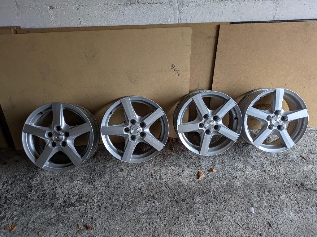 ENZO H Velgen - 16 inch - 5x112 - VW, Skoda, Seat, Auto-onderdelen, Banden en Velgen, Ophalen, Gebruikt, Velg(en), 16 inch