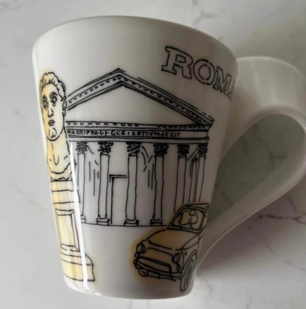 Villeroy & Boch Rome Beker, Huis en Inrichting, Ophalen, Nieuw, Overige stijlen, Kop(pen) en/of Schotel(s)