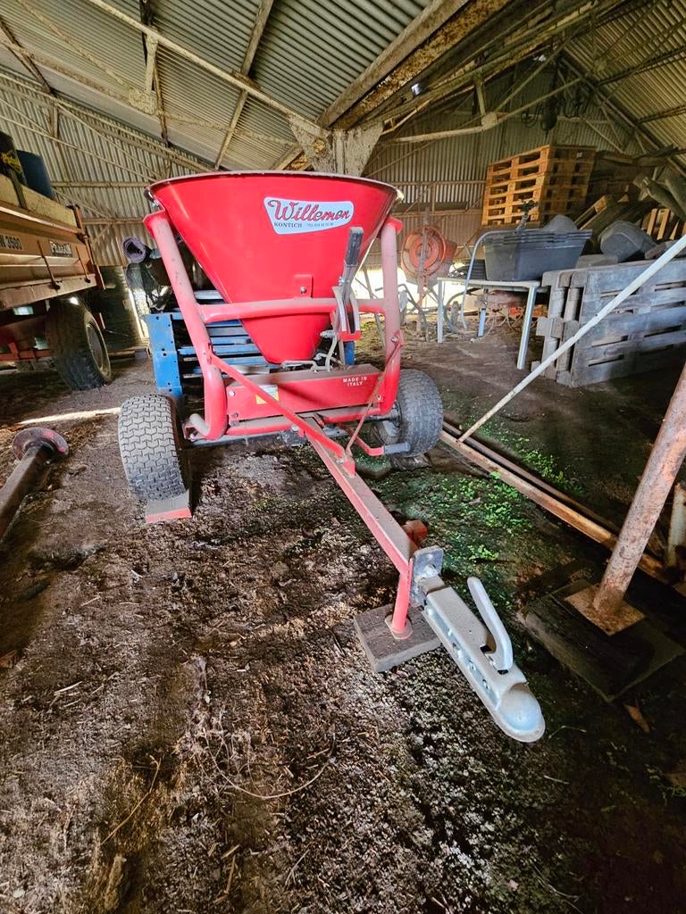 Meststofstrooier, Zakelijke goederen, Ophalen