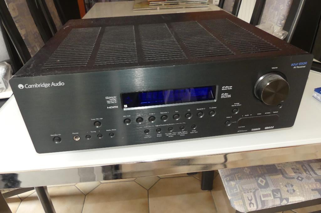 Amplificateur ambiophonique Cambridge Audio Azur 650 R, TV, Hi-fi & Vidéo, Autres marques, 60 à 120 watts, Enlèvement, Utilisé