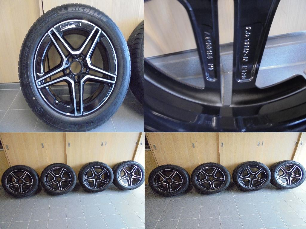 MERCEDES GLC 19" ORIGINELE NW BREEDSET AMG VELGEN TWV 5400€, Auto-onderdelen, 255 mm, Velg(en), Nieuw, Personenwagen