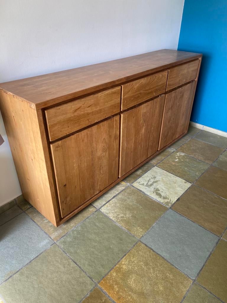 Teak kast, Huis en Inrichting, Ophalen, Gebruikt, 75 cm of meer, 150 tot 200 cm