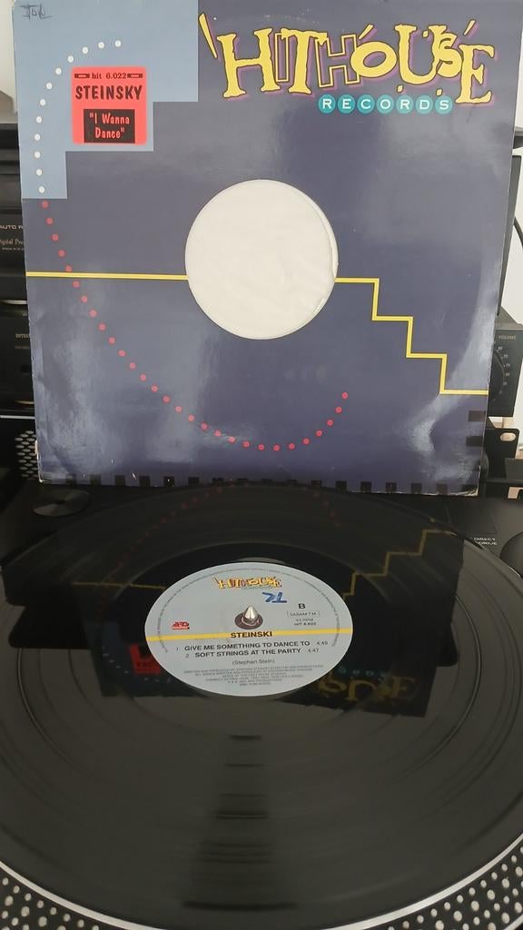 STEINSKI - I WANNA DANCE (RETROVINYL), Cd's en Dvd's, Vinyl | Dance en House, Verzenden, Gebruikt, 12 inch, Techno of Trance