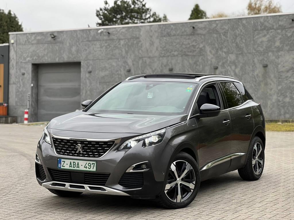 Peugeot 3008 GT-line 2018 1.6hdi Automatt, Autos, Peugeot, Cuir, Euro 6, Entreprise, Diesel